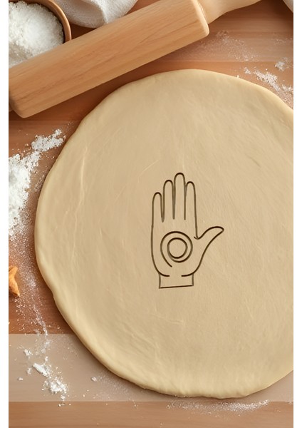 Gözünü Aç Kurabiye Kalıbı, Hamur Şekillendirici, Bisküvi Kalıbı, Kolay Kesim Ucu