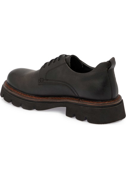 Siyah Hakiki Deri Erkek Klasik Ayakkabı - E24S1AY56990-A23 fiyatları