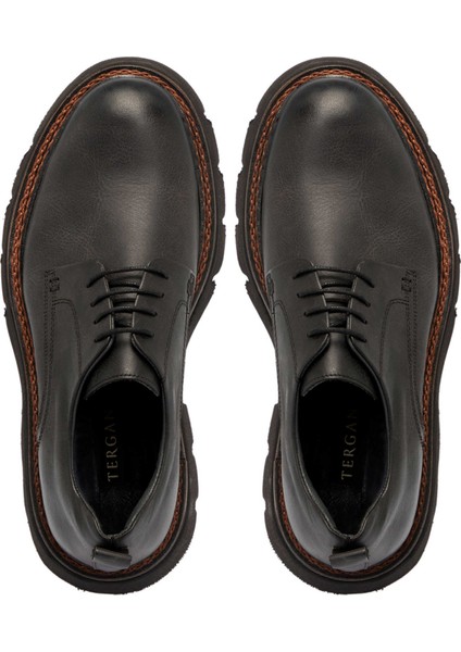 Siyah Hakiki Deri Erkek Klasik Ayakkabı - E24S1AY56990-A23 indirimleri