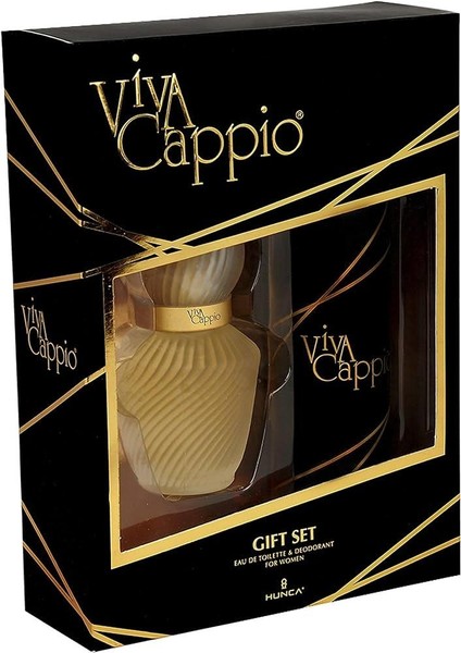 Cappio Kadın Parfüm Seti Classic Edt 60ML + 150ML Deodorant - Diş Beyazlatıcı Köpük Hediye