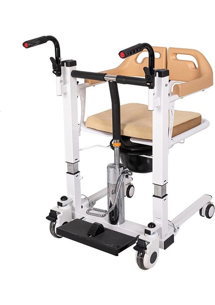 Hidrolik Klozetli Transfer Sandalyesi | Ergonomik Yükseklik Ayarı ve Konfor G560