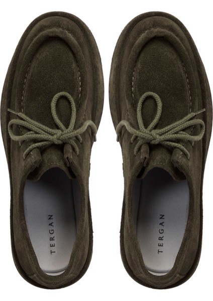 Yeşil Hakiki Deri Erkek Klasik Ayakkabı - E24S1AY57000-J86 indirimleri