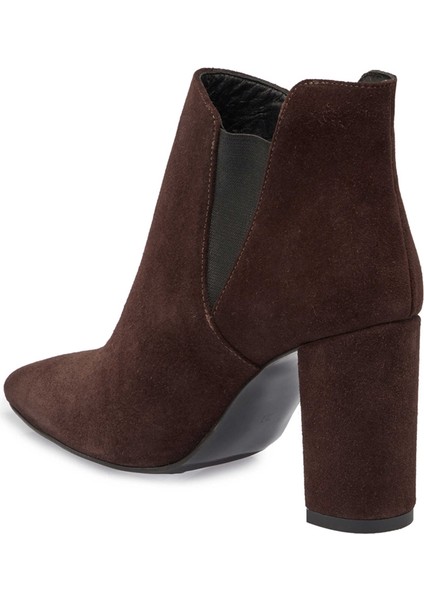 Kahve Deri Kadın Bot - K25K1BT68285-B85 fiyatları