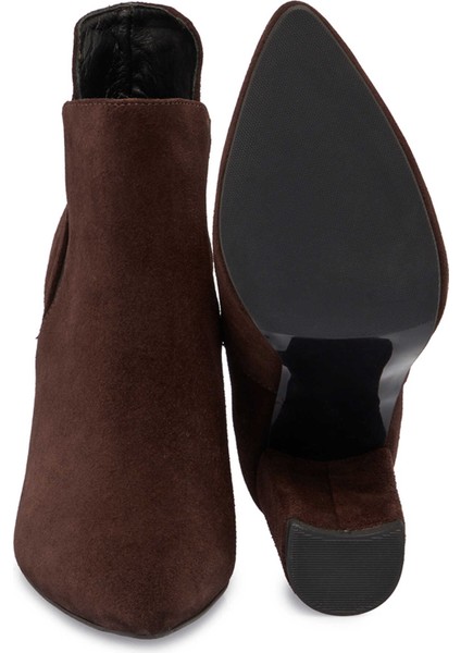 Kahve Deri Kadın Bot - K25K1BT68285-B85 fırsatları