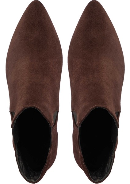 Kahve Deri Kadın Bot - K25K1BT68285-B85 indirimleri