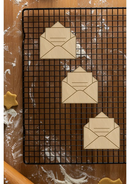 Aşk Mektubu Kurabiye Kalıbı, Hamur Şekillendirici, Bisküvi Kalıbı, Kolay Kesim Ucu fiyatları