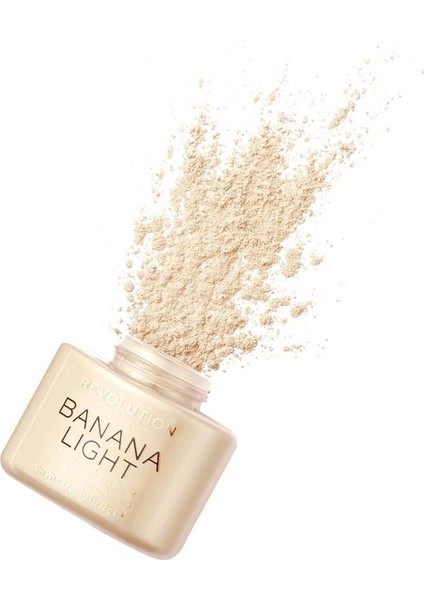 Loose Baking Powder 32 gr Kadifemsi Yapı Banana Light Sarı Alt Ton Mat Görünüm Tüm Ciltler fiyatları