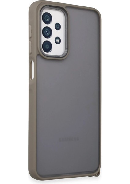 Samsung Galaxy A23 4g Elegant Protective Kılıf - Slim Cover - Titan Gri indirimleri