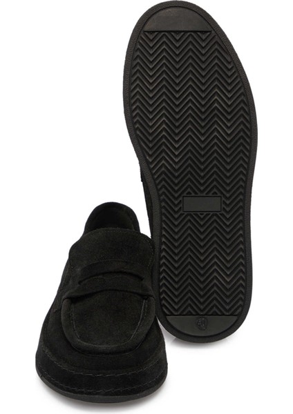 Siyah Hakiki Deri Erkek Klasik Ayakkabı - E24S1AY57001-A01 fırsatları