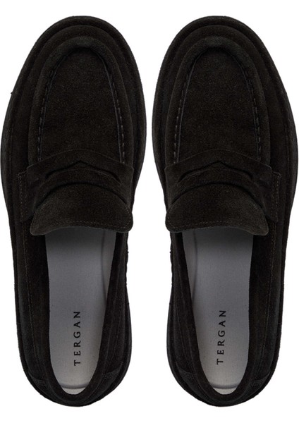 Siyah Hakiki Deri Erkek Klasik Ayakkabı - E24S1AY57001-A01 indirimleri