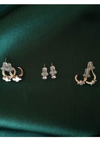 Yonca Model Çoklu Paslanmaz Çelik Küpe modelleri