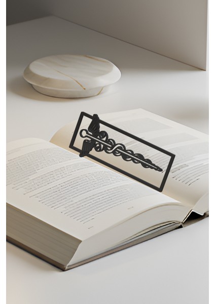 Kitap Ayracı, Modern Tasarım, Hafif ve Şık 2’li, Siyah ve Beyazın Modern Uyumu fiyatları