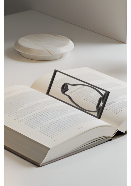 Penguen Kitap Ayracı, Modern Tasarım, Hafif ve Şık 2’li, Siyah ve Beyazın Modern Uyumu modelleri