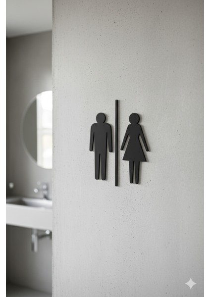 Wc Tabelası, Tuvalet Levhası, Kadın Erkek Tabela, Yönlendirme Levhaları