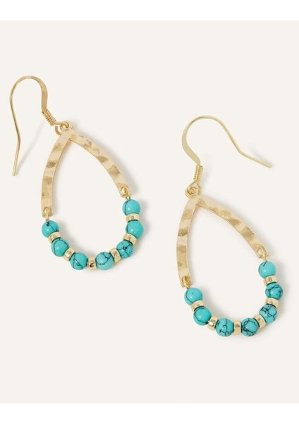 Turq Bead Teardrop E Turquoıse modelleri
