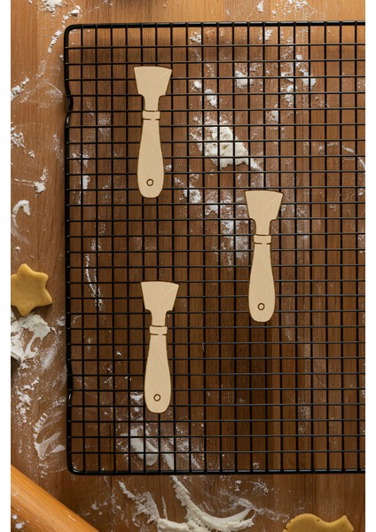 Spatula Kurabiye Kalıbı, Hamur Şekillendirici, Bisküvi Kalıbı, Kolay Kesim Ucu fiyatları