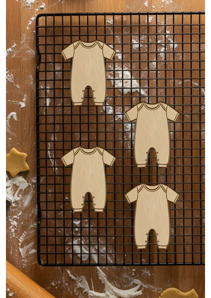 Bebek Kıyafeti Kurabiye Kalıbı, Hamur Şekillendirici, Bisküvi Kalıbı, Kolay Kesim Ucu fiyatları