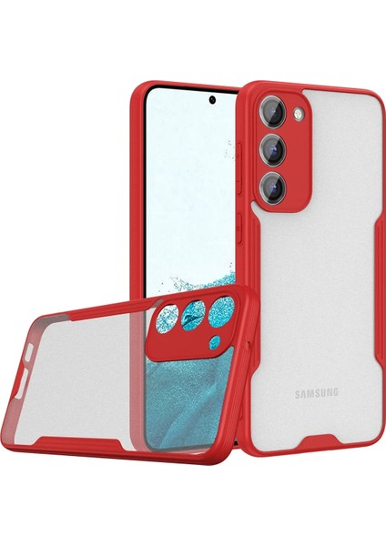 Samsung Galaxy S23 Plus Kılıf Platin Soft - Kırmızı indirimleri
