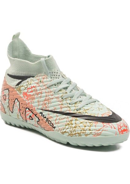 Su Yeşili Çoraplı Unisex Halı Saha Ayakkabısı Air 600 G fırsatları