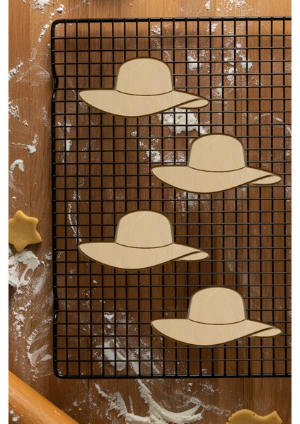 Şapka Kurabiye Kalıbı, Hamur Şekillendirici, Bisküvi Kalıbı, Kolay Kesim Ucu fiyatları