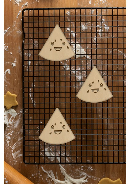 Sevimli Karpuz Dilimi Kurabiye Kalıbı, Hamur Şekillendirici, Bisküvi Kalıbı, Kolay Kesim Ucu fiyatları