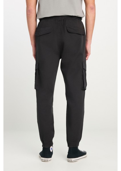 Regular Fit Normal Kesim Ribanalı Paça Kargo Cepli Antrasit Jogger Pantolon fırsatları
