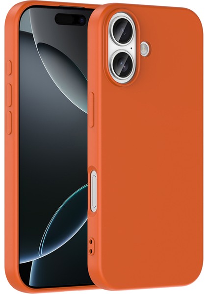 Apple iPhone 17 Uyumlu Lansman Kadife Iç Yüzeyli (Şık Tasarım) Silikon Kapak