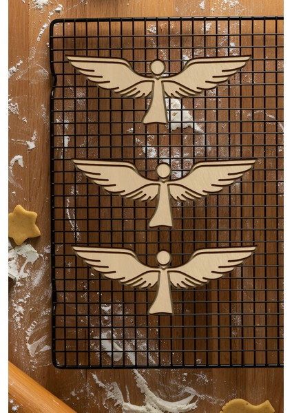 Melek Kurabiye Kalıbı, Hamur Şekillendirici, Bisküvi Kalıbı, Kolay Kesim Ucu fiyatları