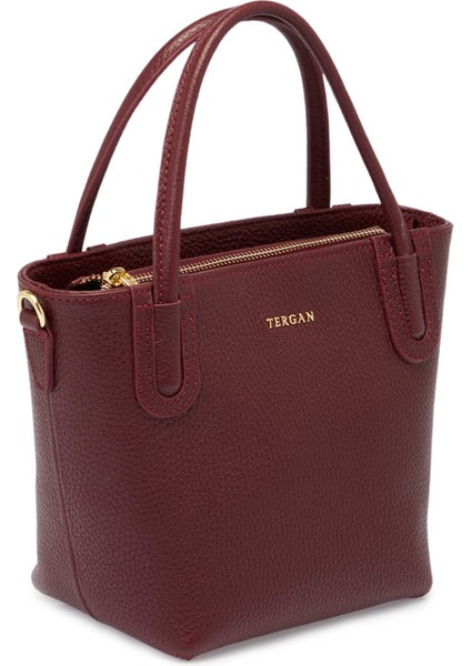 Bordo Hakiki Deri Kadın El Çantası - S25Y1BC80360-M71 fiyatları