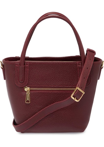 Bordo Hakiki Deri Kadın El Çantası - S25Y1BC80360-M71 modelleri