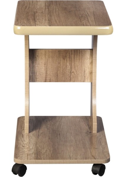 Tekerlekli C Yan Sehpa Laptop Sehpası Mdf Koltuk Yanı Sehpa fiyatları