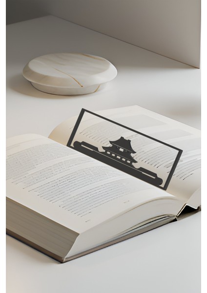 Çin Kitap Ayracı, Modern Tasarım, Hafif ve Şık 2’li, Siyah ve Beyazın Modern Uyumu modelleri