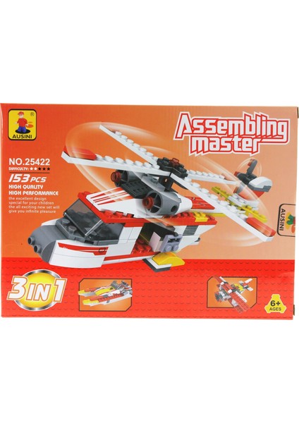 Ausini 153 Parça 3'ü 1 Arada Yaratıcı Ustalar