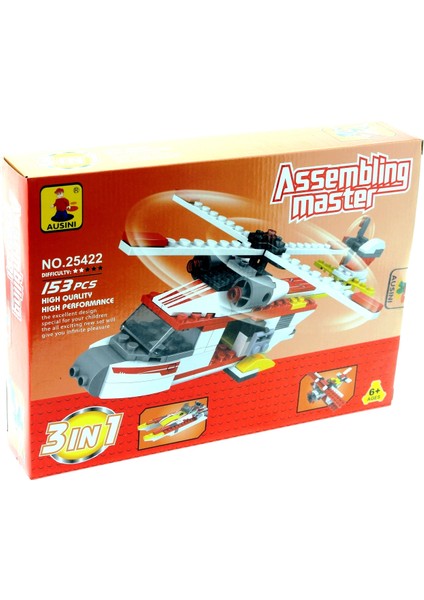 Ausini 153 Parça 3'ü 1 Arada Yaratıcı Ustalar fırsatları