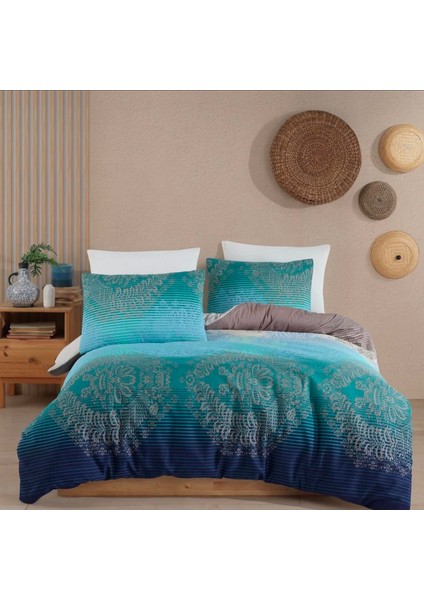 Çift Kişilik Lüks Nevresim Takımı Pamuklu Desenli Nevresim Takımları