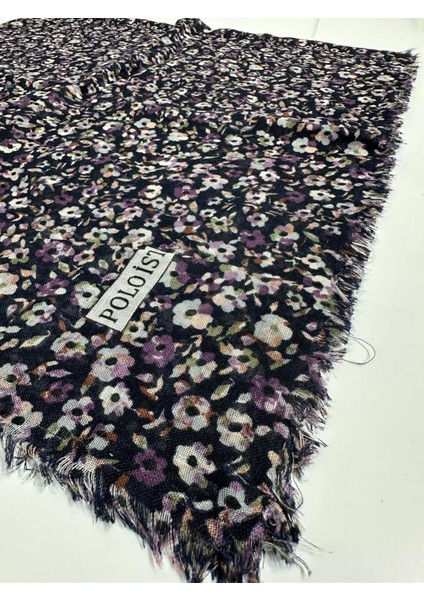 Desenli Flamalı Keten Eşarp- 05652 04 fiyatları