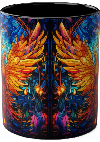 Simurg Tasarım Baskılı Kupa Bardak