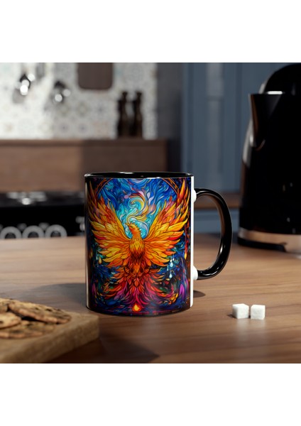 Simurg Tasarım Baskılı Kupa Bardak