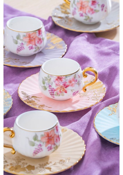 Dovy 6 Kişilik Kahve Fincan Takımı - 90 ml fiyatları