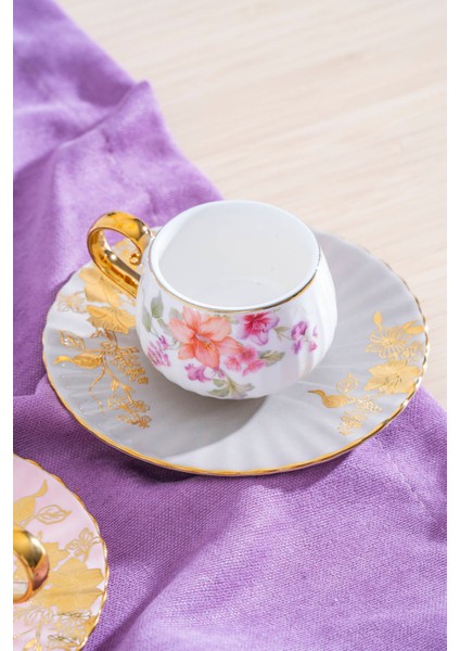 Dovy 6 Kişilik Kahve Fincan Takımı - 90 ml