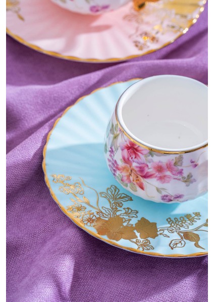 Dovy 6 Kişilik Kahve Fincan Takımı - 90 ml