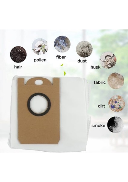 Imou Rv1 Pro/rv1 Pro Max Için Vakumlu Toz Torbası Yedek Parçaları Büyük Kapasiteli Toz Torbası Ev Temizlik Yedek Parçaları (Yurt Dışından) fiyatları