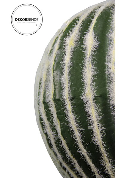 Yapay Barrel Kaktüs 45 cm Saksısız modelleri