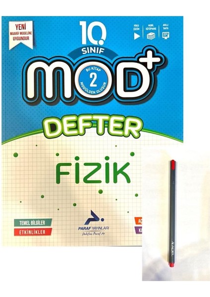 10.sınıf Mod Serisi Fizik Defter-Yeni Müfredat Yeni Baskı-