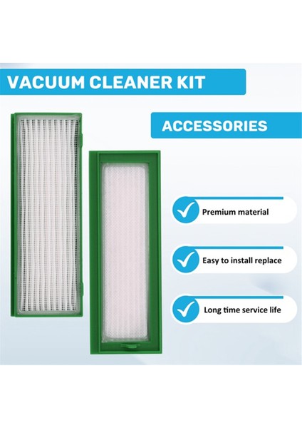 Vorwerk Kobold VR200 VR300 Yedek Parçaları Yan Fırça Hepa Filtresi Verimli Ev Temizlik Aksesuarları (Yurt Dışından) modelleri