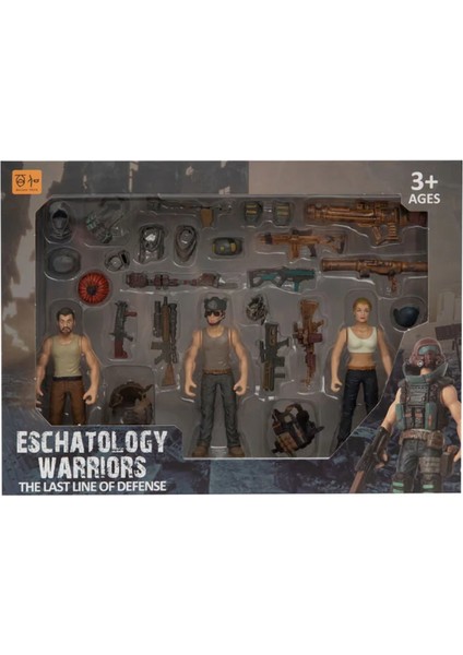 3 Figürlü ve Aksesuarlı Komando Seti fiyatları