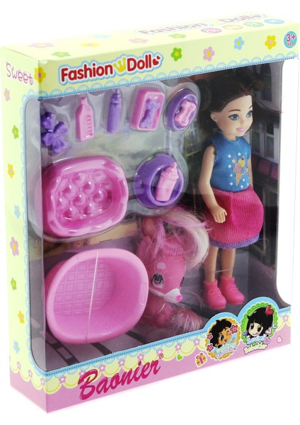 Baonier Kız Bebek Evcil Hayvan Seti fiyatları