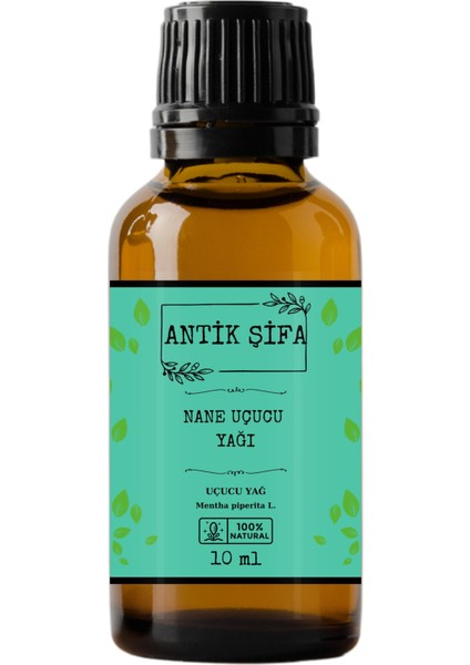Nane Uçucu Yağı - (10 Ml) %100 Seyreltilmemiş, Doğal