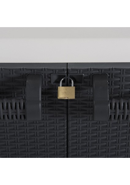 Cabinet Santorini Kısa Raflı Bahçe Dolabı Xl Gri modelleri