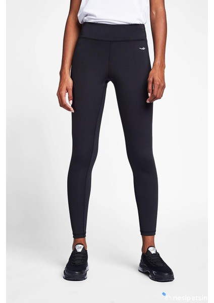 22S-2251-22N Siyah Kadın Spor Tayt
